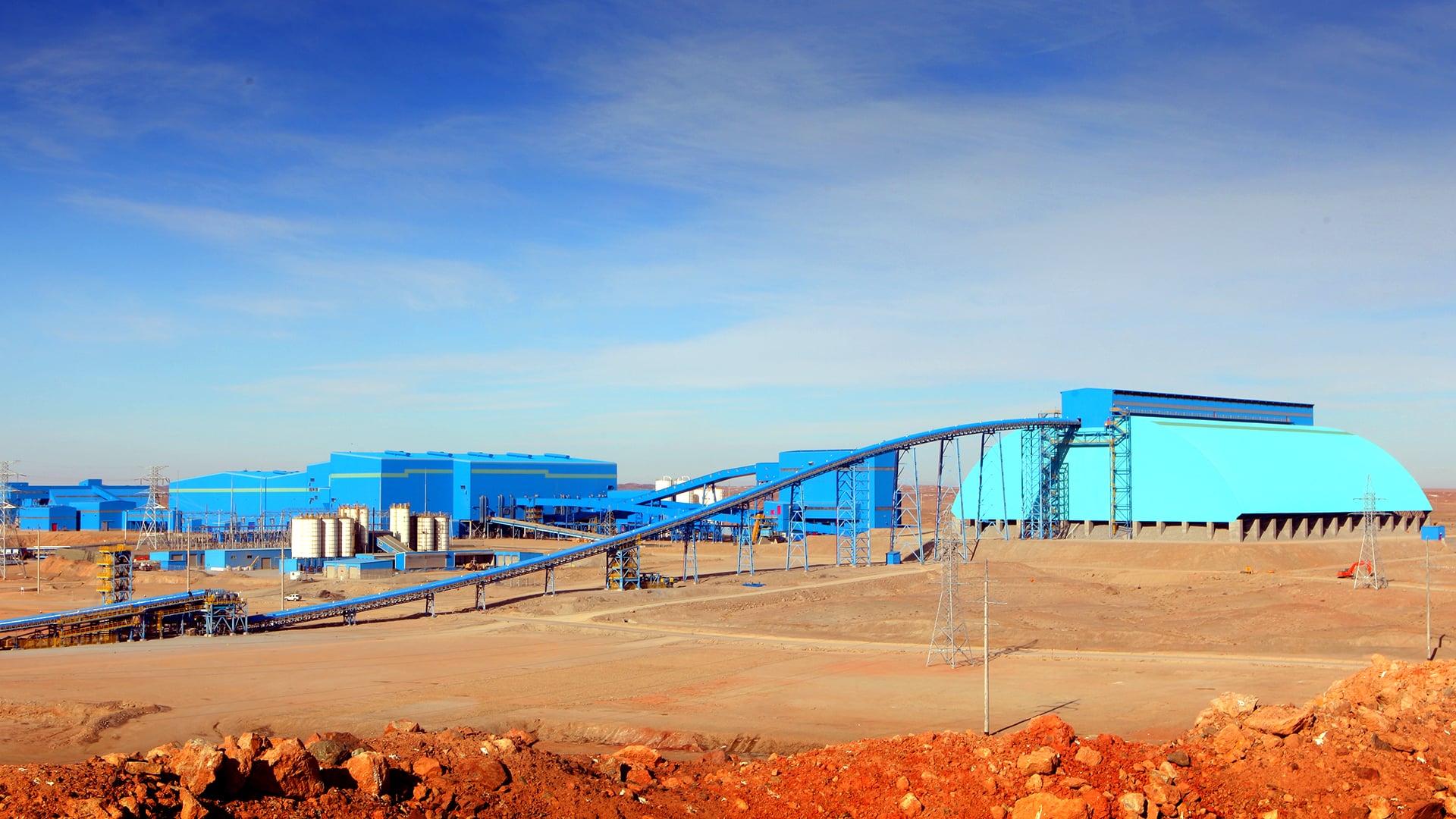 集中器,Oyu Tolgoi,蒙古